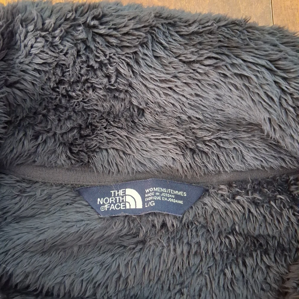 The North Face Fleece Jacket with Side Panels - Navy blue - Womens Size Large